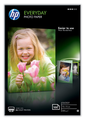 HP Everyday Photo Paper - Lucido - 8 …