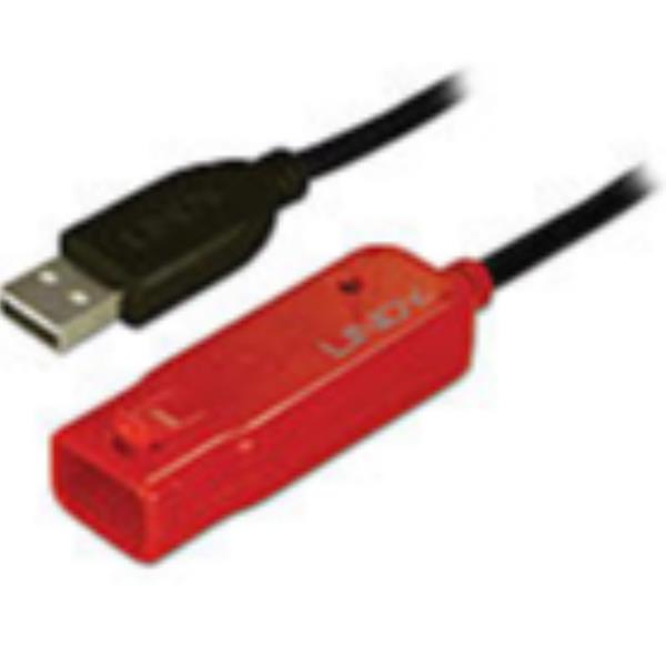 Lindy USB 2.0 Active Extension Cable Pro - …