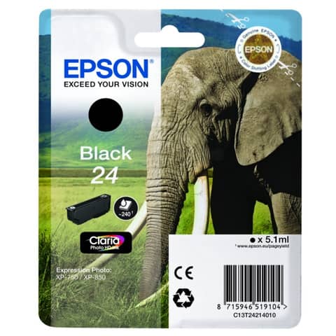 Epson 24 - 5.1 ml - nero - …