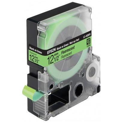 Epson LabelWorks LK-4GBF - Nero su verde - …