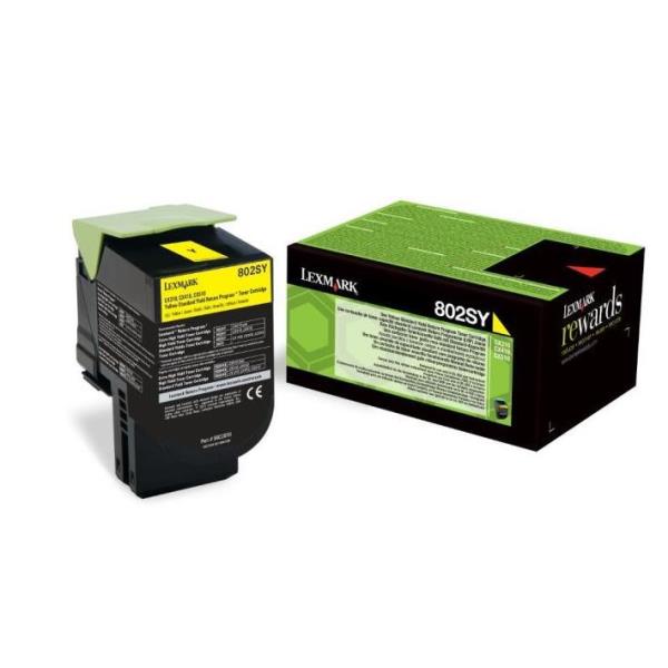 Lexmark 802SY - Giallo - originale - cartuccia …