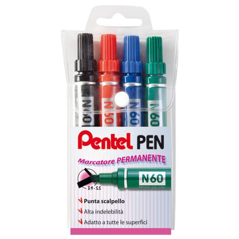 Pentel PEN - Marcatore - permanente - nero, …
