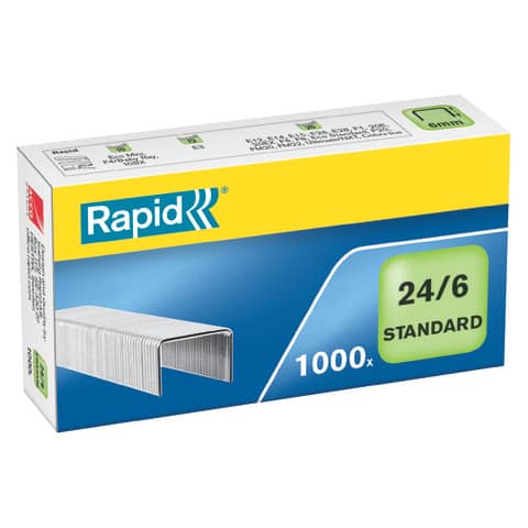 Rapid Standart - Punti metallici - 24/6 - …