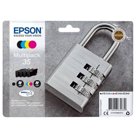 Epson 35 Multipack - Confezione da 4 - …