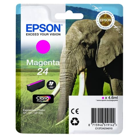 Epson 24 - 4.6 ml - magenta - …