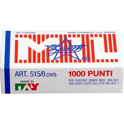 Zenith 515/8 - Punti metallici - 24/8 - …