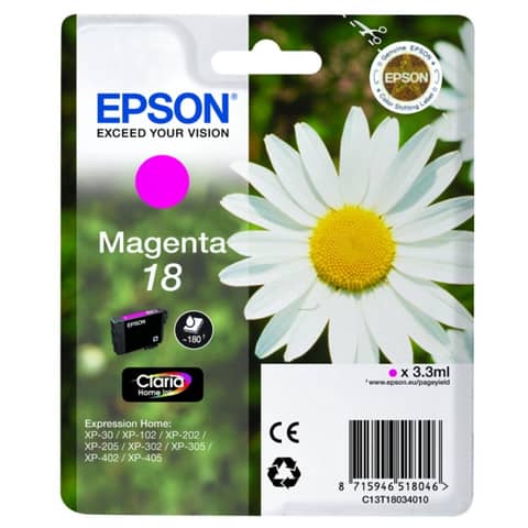 Epson 18 - 3.3 ml - magenta - …