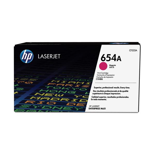 HP 654A - Magenta - originale - LaserJet …