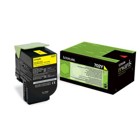 Lexmark 702Y - Giallo - originale - cartuccia …