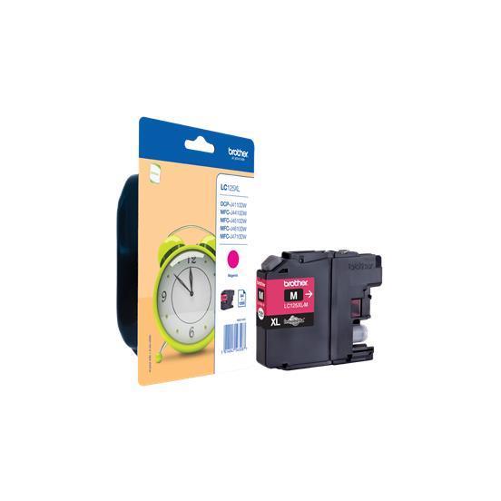 Brother LC125XLM - Rendimento Super Alto - magenta …