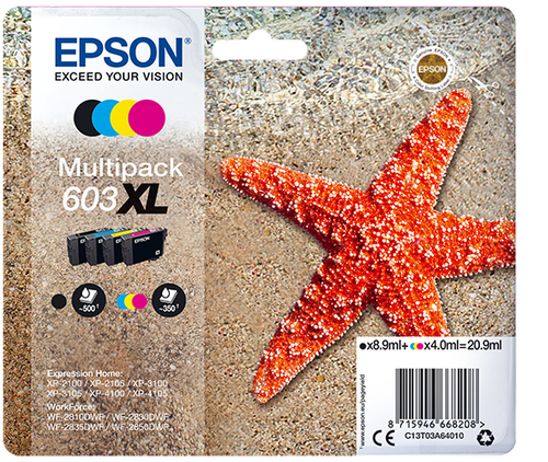 Epson 603XL Multipack - Confezione da 4 - …
