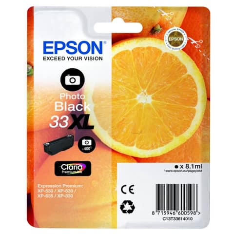 Epson 33XL - 8.1 ml - XL - …