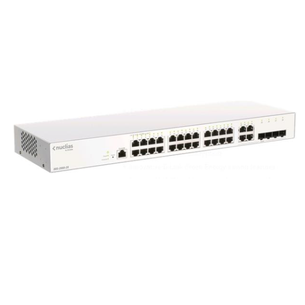 D-Link Nuclias Cloud-Managed DBS-2000-28 - Switch - 24 …