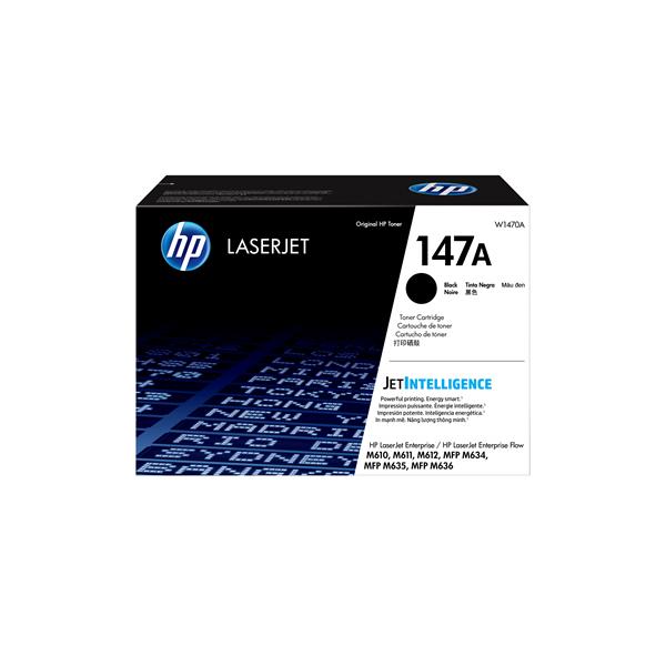 HP 147A - Nero - originale - LaserJet - cartuccia toner (W1470A) - per LaserJet Enterprise MFP M635; LaserJet Enterprise Flow MFP M634, MFP M635, MFP M636