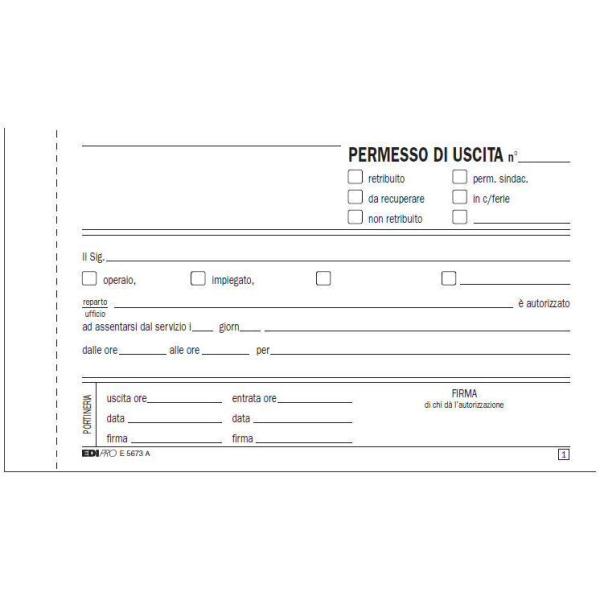 Edipro - Blocco ordini - 50 fogli - …