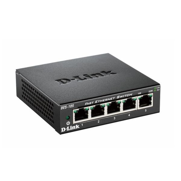D-Link DES 105 - Switch - 5 x …