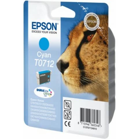 Epson T0712 - 5.5 ml - ciano - …