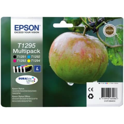 Epson T1295 Multipack - Confezione da 4 - …