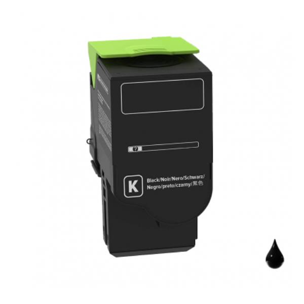 Lexmark - Nero - originale - cartuccia toner LCCP, LRP - per Lexmark CS421, CS521, CS622, CX421, CX522, CX622, CX625