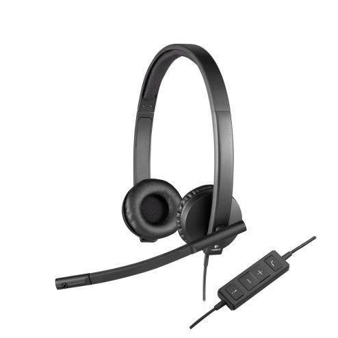 Logitech USB Headset H570e - Cuffie con microfono …