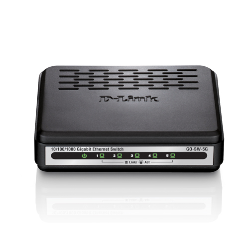 D-Link GO-SW-5G - Switch - unmanaged - 5 …