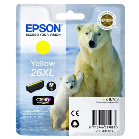 Epson 26XL - 8.7 ml - XL - …