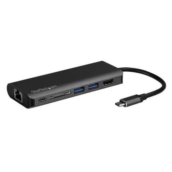 StarTech.com Adattatore Multiporta USB-C - Lettore Schede SD - Power Delivery - 4K HDMI - GbE - 2x USB 3.0 - NUOVA VERSIONE DISPONIBILE DKT30CSDHPD3 (DKT30CSDHPD) - Docking station - USB-C / Thunderbolt 3 - GigE - per P/N: ARMPIVOTE2, ARMPIVOTV2, ARMUNONB1, FPPNEUSTND, LTRISERP, MONSTADJD, MONSTADJDL