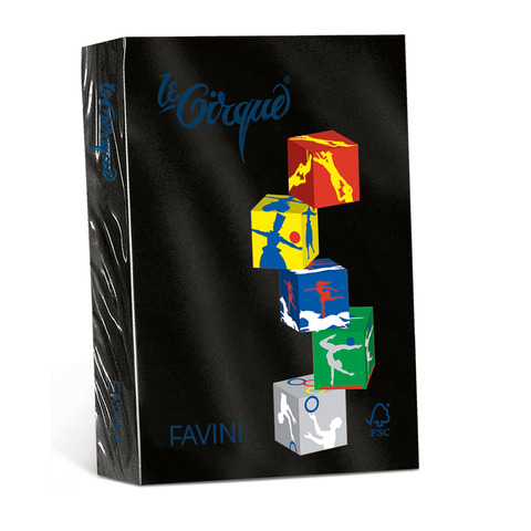 FAVINI Le Cirque forti - Nero - A4 …