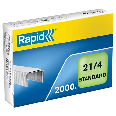 Rapid Standard - Punti metallici - 21/4 - …