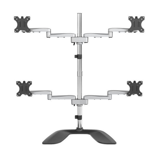 StarTech.com Supporto per Quattro Monitor - Braccio Articolato …
