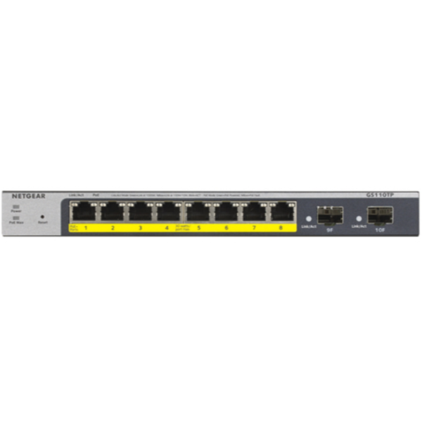 NETGEAR Smart GS110TPv3 - Switch - intelligente - …