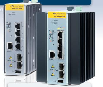 Allied Telesis AT IE200-6GT - Switch - gestito …