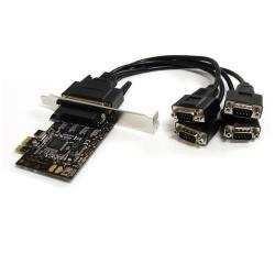 StarTech.com Scheda PCI Express seriale a 4 porte …