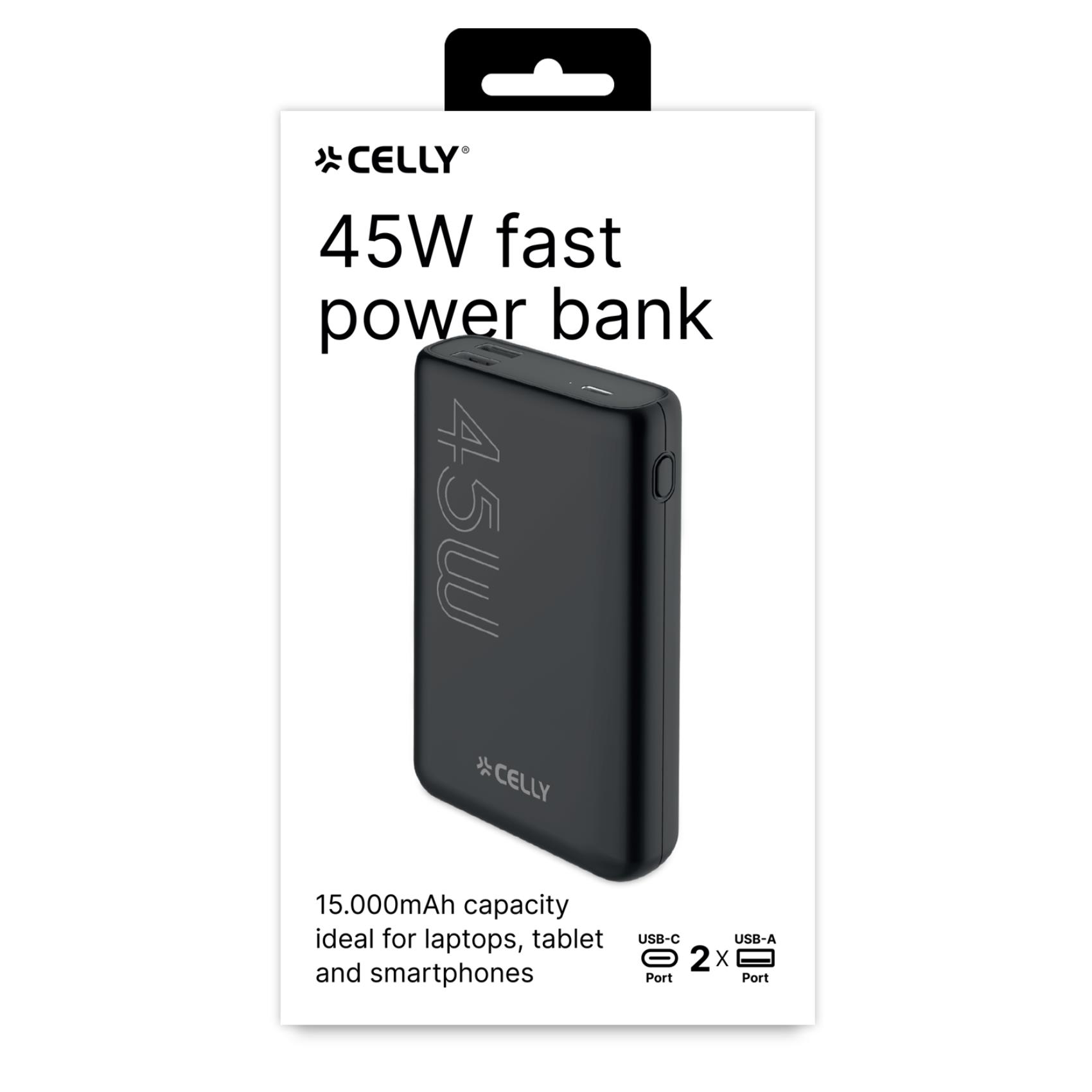 Celly ProPower - Powerbank - 15000 mAh - …