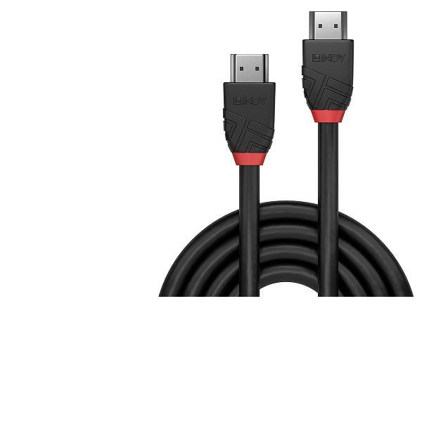 Lindy Black Line - Cavo HDMI con Ethernet …