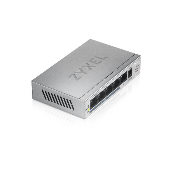 Zyxel GS1005HP - Switch - unmanaged - 4 …
