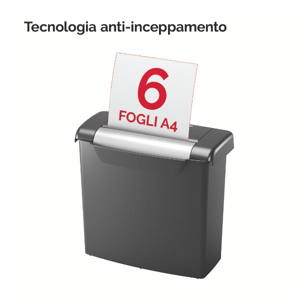 Rexel Momentum S206 - Distruggidocumenti - taglio a …