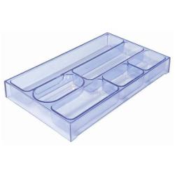 ARDA - Organizzatore scrivania - blu chiaro trasparente