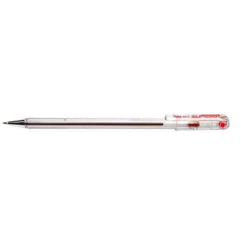 Pentel Superb - Penna a sfera - rosso …