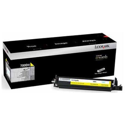 Lexmark 700D4 - Giallo - originale - kit unità di sviluppo LCCP - per Lexmark C2132, CS310, CS317, CS417, CS517, CX317, CX410, CX417, CX510, CX517, XC2130