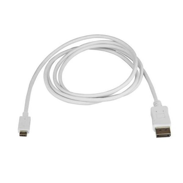 StarTech.com 6ft/1.8m USB C to DisplayPort 1.2 Cable …