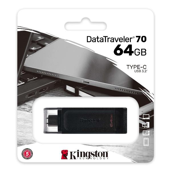 Kingston DataTraveler 70 - Chiavetta USB - 64 …