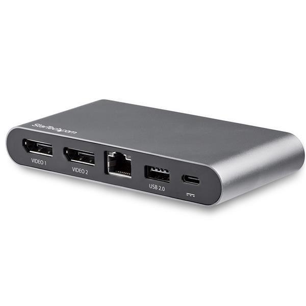 StarTech.com Adattatore Multiporta USB-C per doppio monitor - Adattatore DisplayPort dual 4K - 2 x 4K DP - 100W PD 3.0 - Docking station - USB-C - 2 x DP - GigE - per P/N: ARMBARDUO, ARMBARDUOV, ARMDUAL, ARMDUAL30, ARMDUALV, ARMSLIMDUO