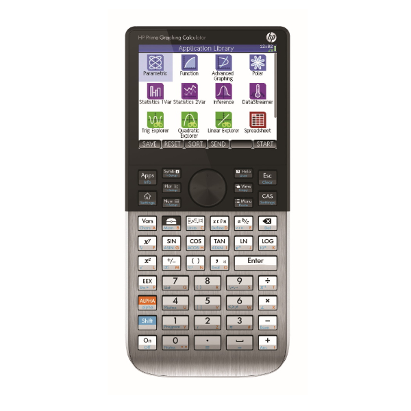 HP Prime G2 - Calcolatrice grafica - USB - batteria - metallo spazzolato