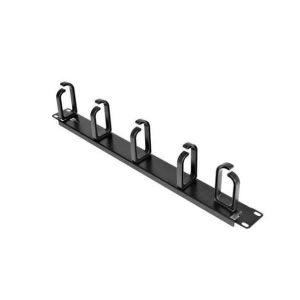 StarTech.com Pannello gestione cavi 1U 19" per rack con anelli guida in metallo - Kit gestione cavo rack - 1U - 19" - per P/N: RACK-18U-20-WALL-OA, RACK-21U-20-WALL-OA, RACK-24U-20-WALL-OA, RK3236BKF, RKQMCAB12V2