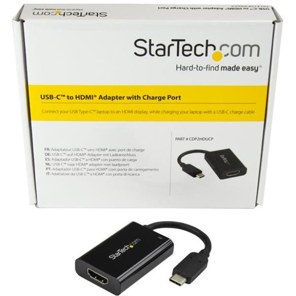 StarTech.com USB C to HDMI 2.0 Adapter with …