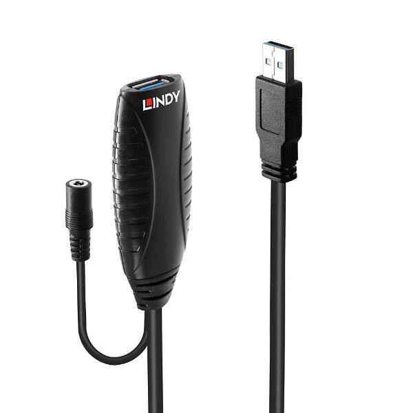 LINDY USB 3.0 Active Repeater Cable - Prolunga …