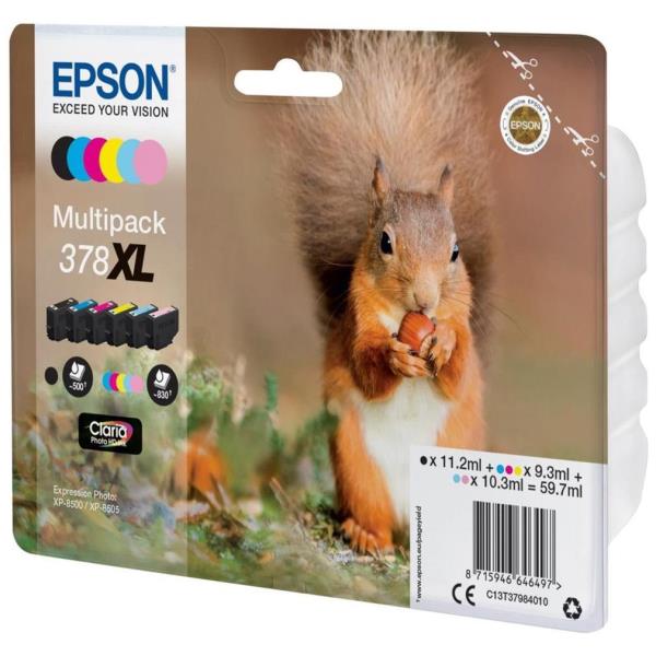 Epson 378XL Multipack - Confezione da 6 - …