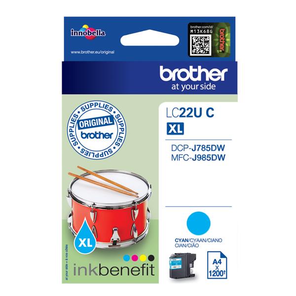Brother LCLC22UC - XL - ciano - originale …