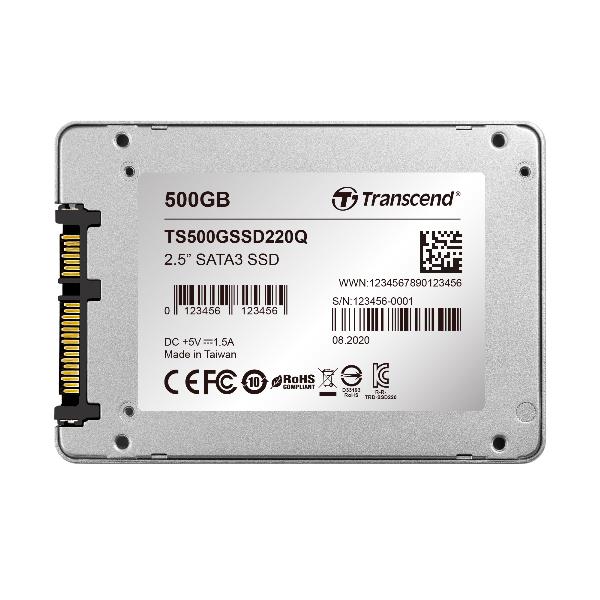 Transcend SSD220Q - SSD - 500 GB - …